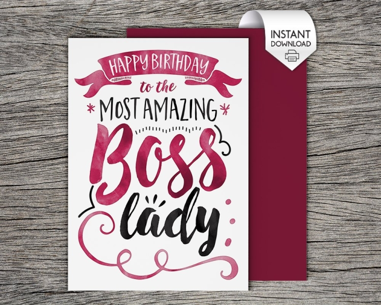 Happy Birthday Boss