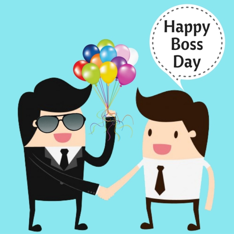 Happy Boss Day с днем рождения
