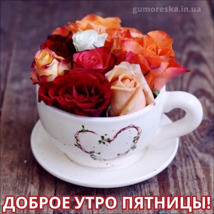 Цветы в кружке