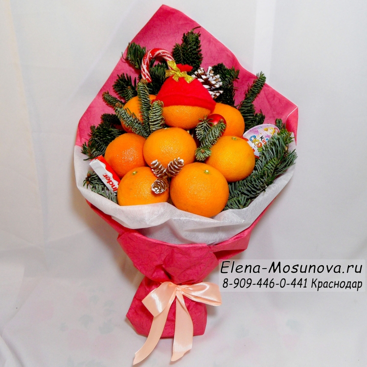 Букет из мандаринов