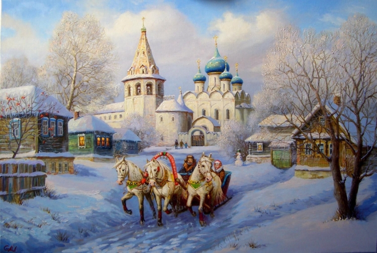 Художник Астапова Суздаль