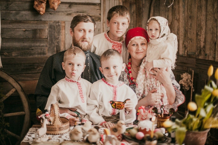 Традиционная русская семья