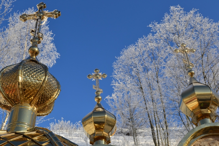 Купола храма Николая Чудотворца