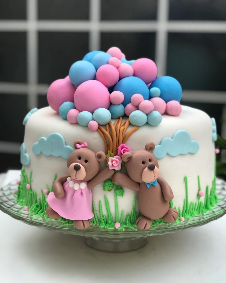 Маленький тортик на день рождения ребенку