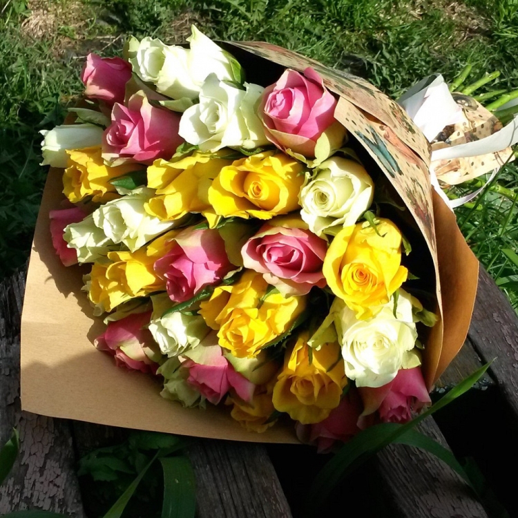 Букет из роз Кения