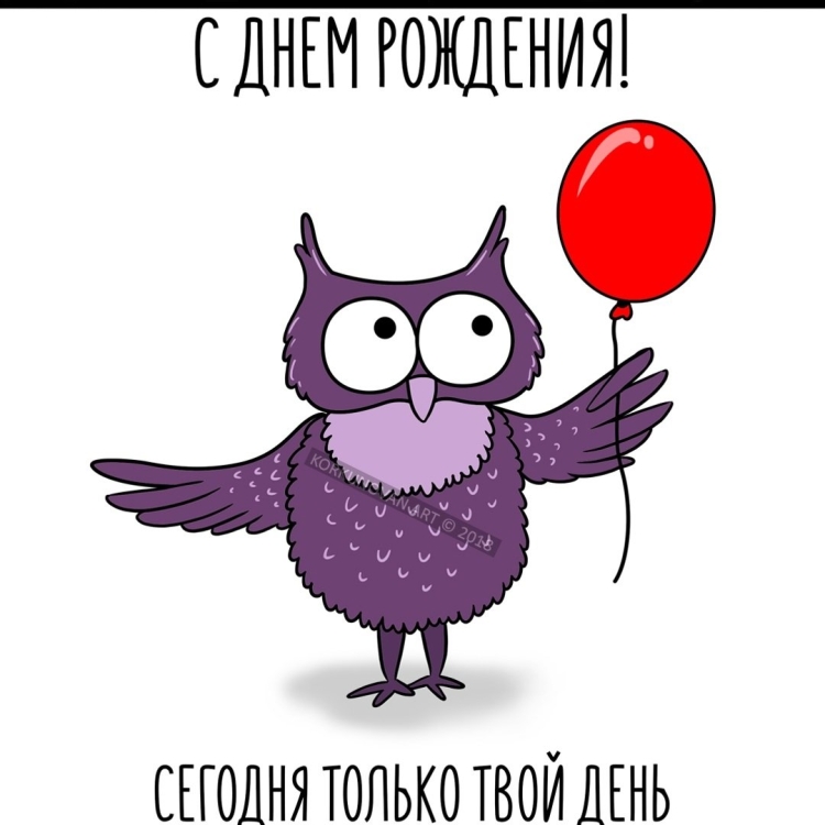 Сова поздравляю