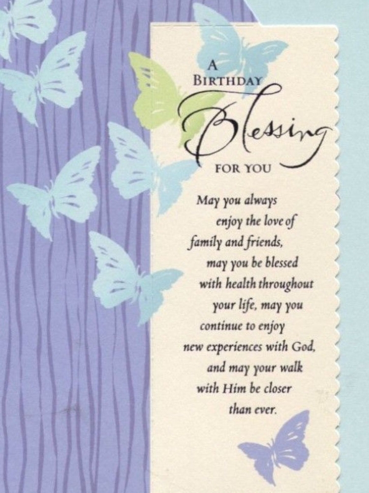 Birthday Blessings