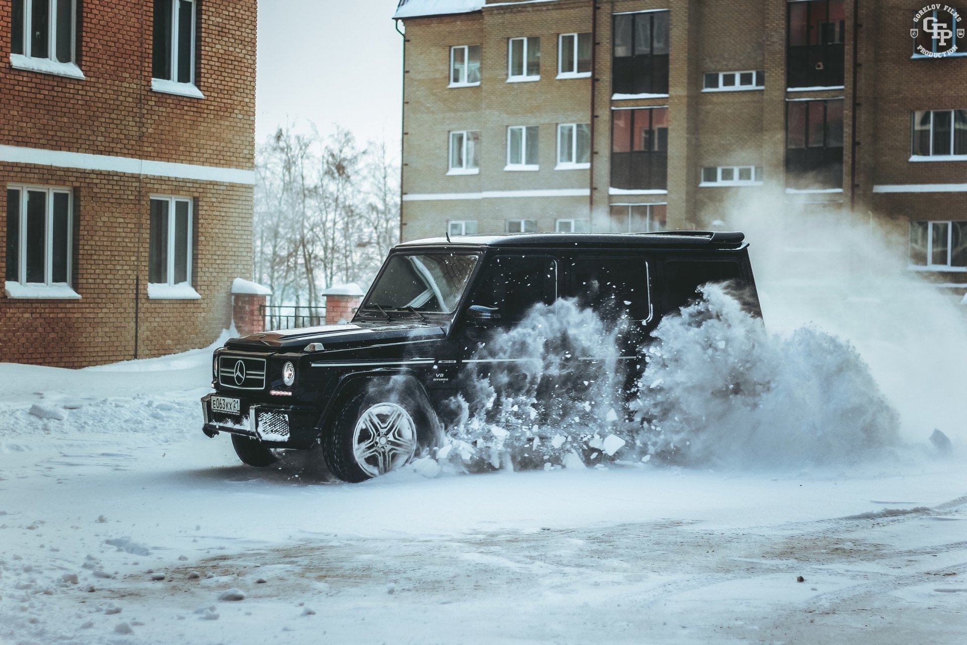 G63 AMG дрифт