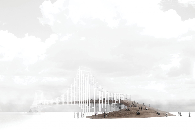 Фон для подачи архитектурного проекта