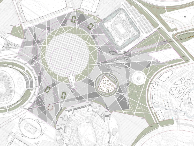 Архитектурная подача генплана