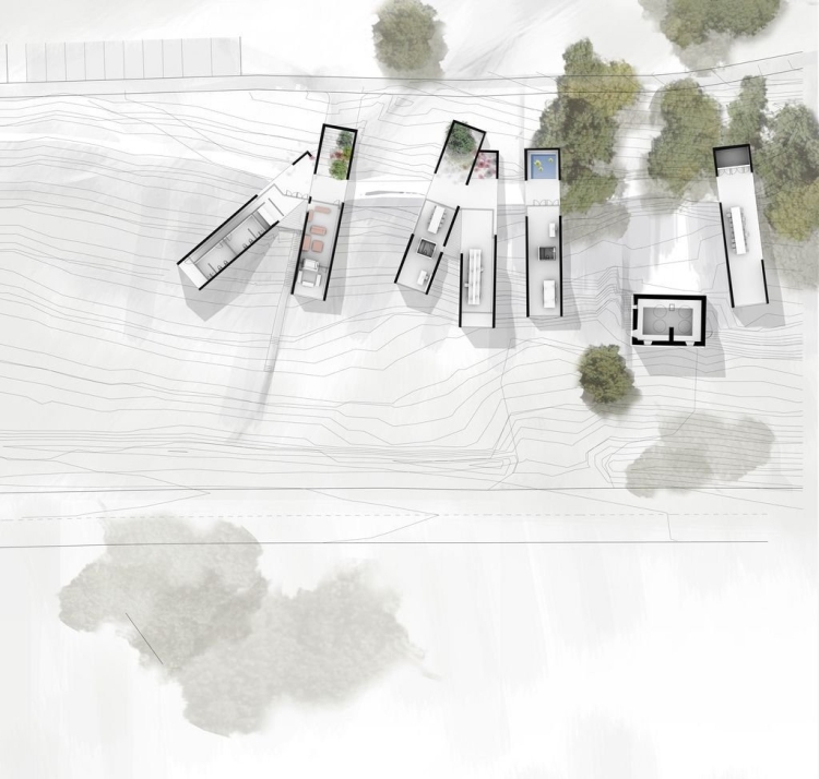 Подложка для архитектурного проекта