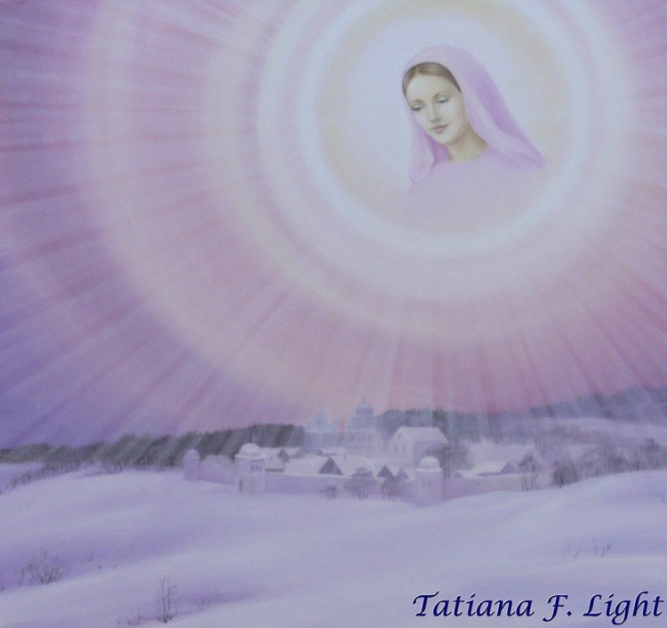 Мать Мария над Россией лик