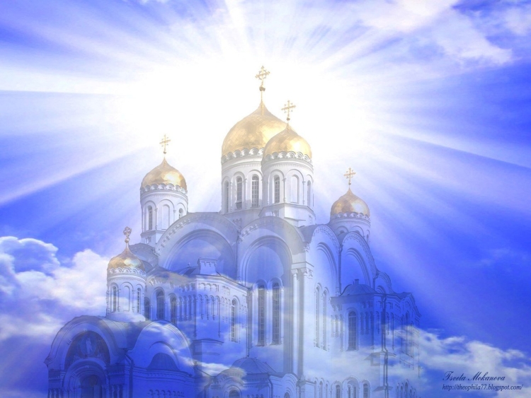 Церковь храм небо Православие