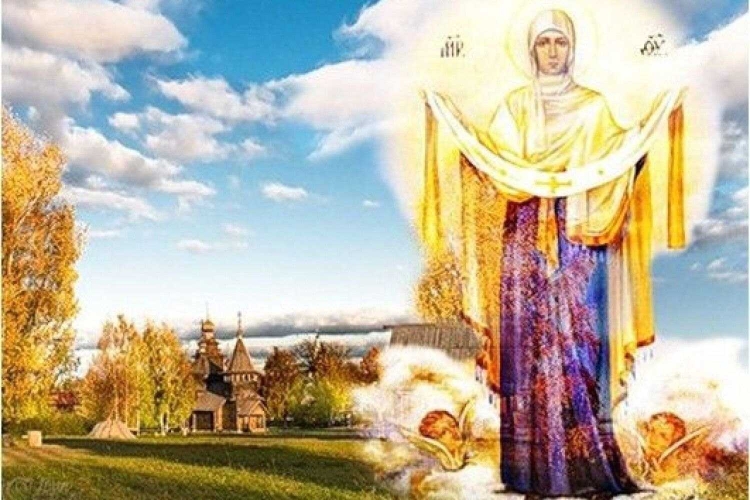 Покров Богородицы нежный и ласковый