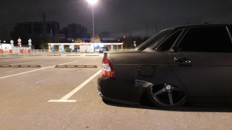 Приора на пневме на 20 колесах