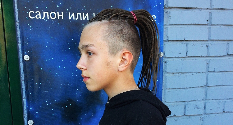 Стрижки для подростков с хвостиком