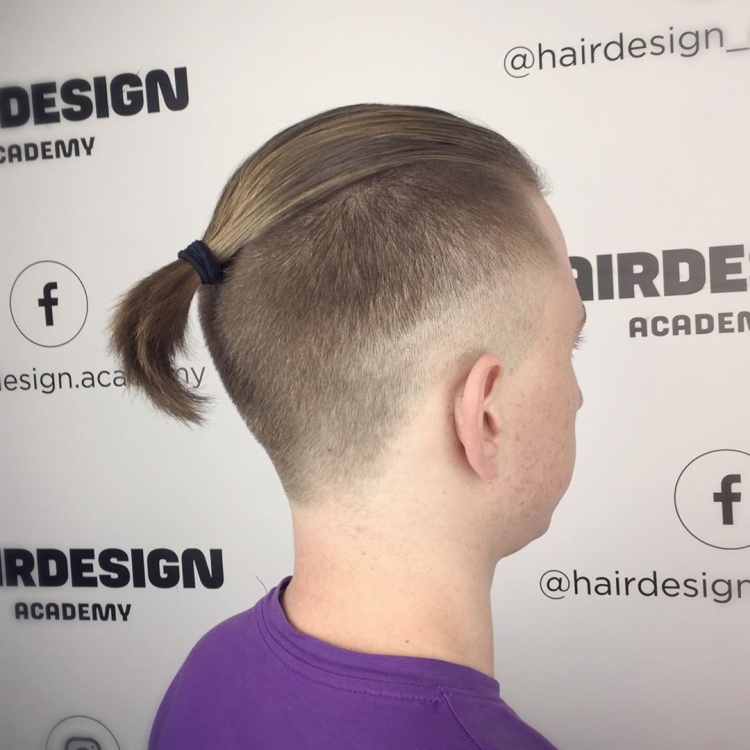 Причёска топ кнот для детей