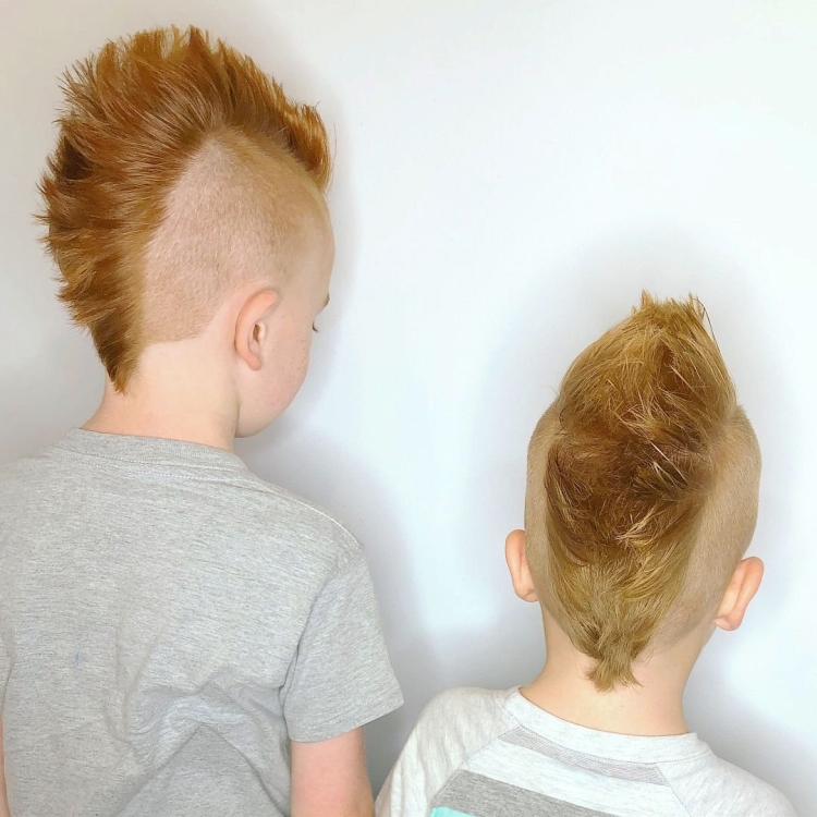 Стрижка дракончик для мальчиков