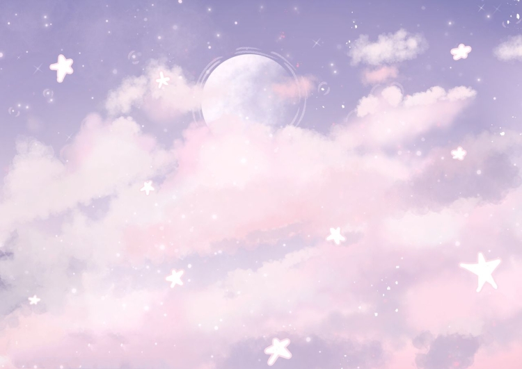 Космос в пастельных тонах