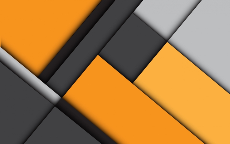 Серый и оранжевый