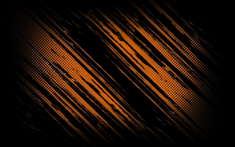 Оранжевый с черным