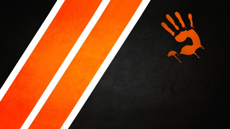 Черно оранжевые полоски