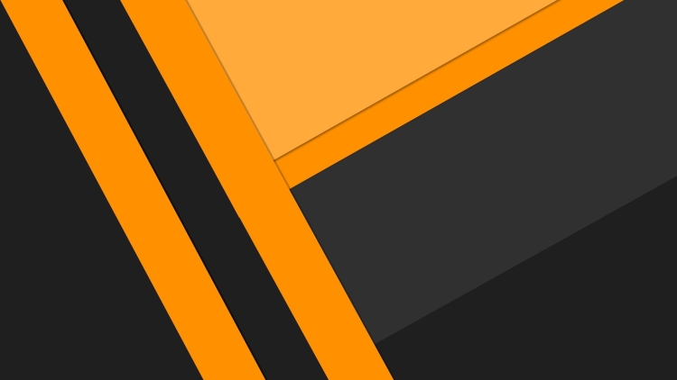 Оранжевый с черным