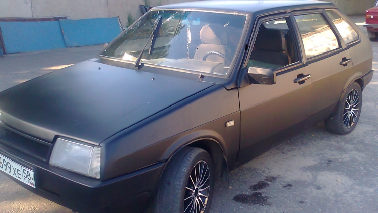 ВАЗ 2109 Раптор черный