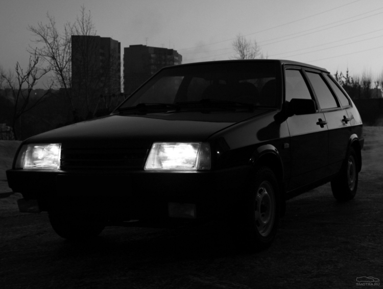 ВАЗ 2109 черная 73 регион