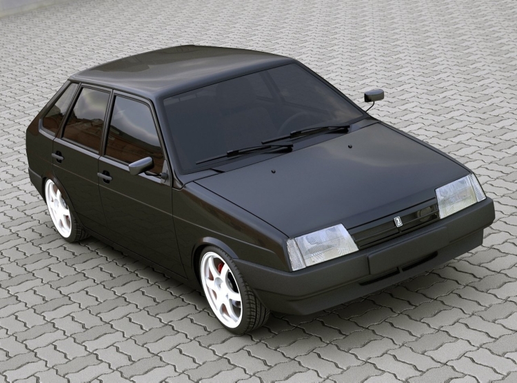 Тюнингованный ВАЗ 2109