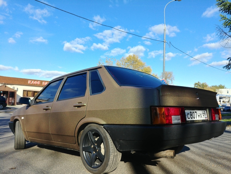 ВАЗ 2108 Раптор хаки матовый