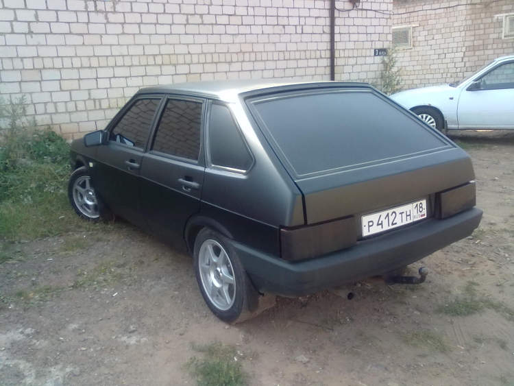 ВАЗ 2109 черный мат