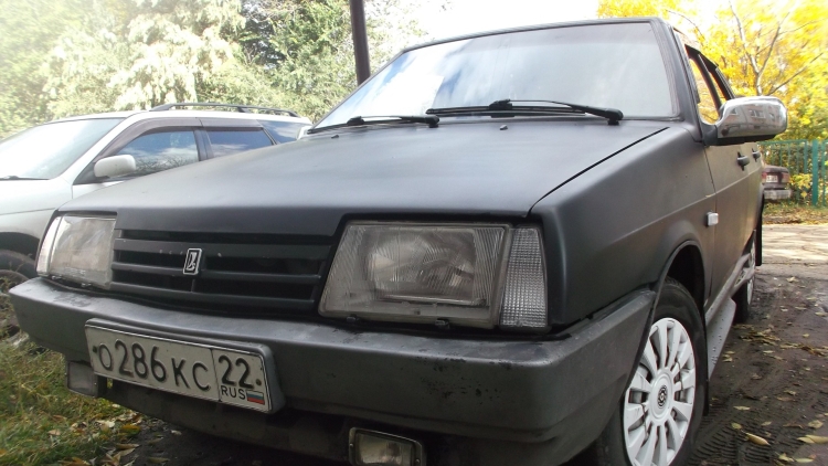 ВАЗ 2109 черный мат