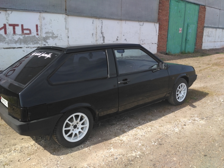 ВАЗ 2108 черная матовая