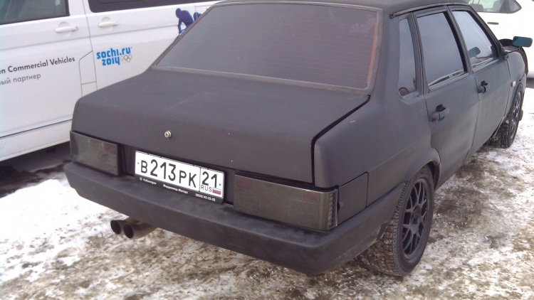 ВАЗ 21099 матовая