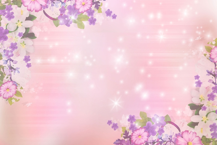 Цветочный фон для презентации