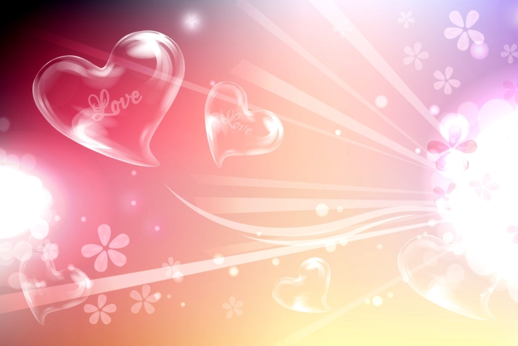 Красивый фон для фотошопа любовь