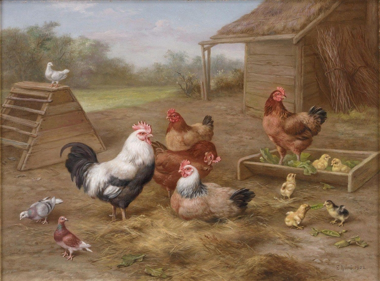 Эдгар Хант птичий двор