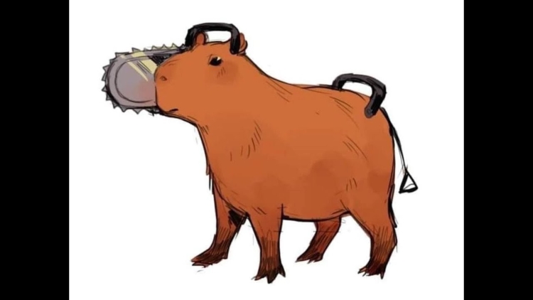 Capybara Chainsaw
