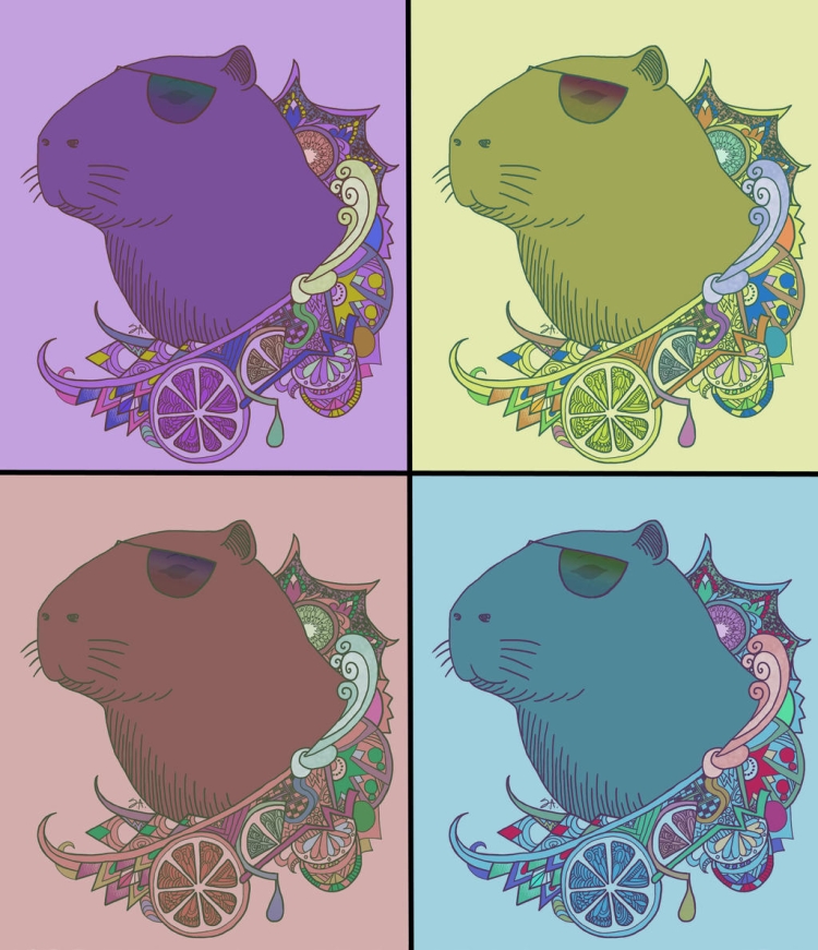 Капибара убийца аниме