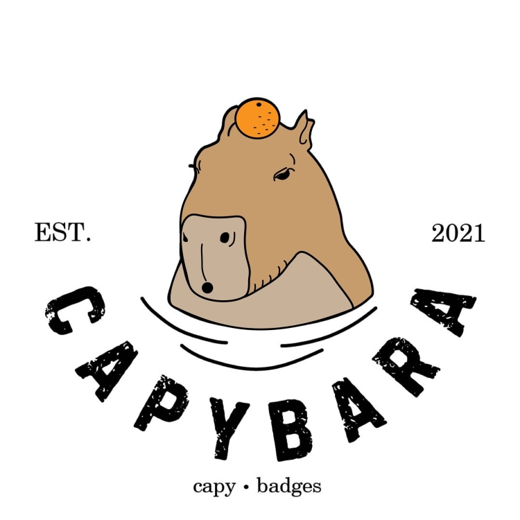 Капибара за компьютером