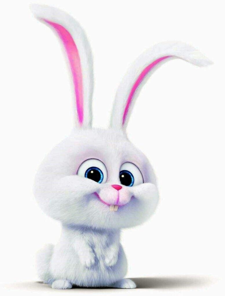 Фигурка кролика Снежка из мультика
