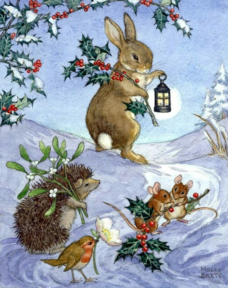 Молли Бретт иллюстрации