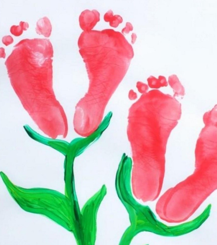 Рисование ладошками и ножками