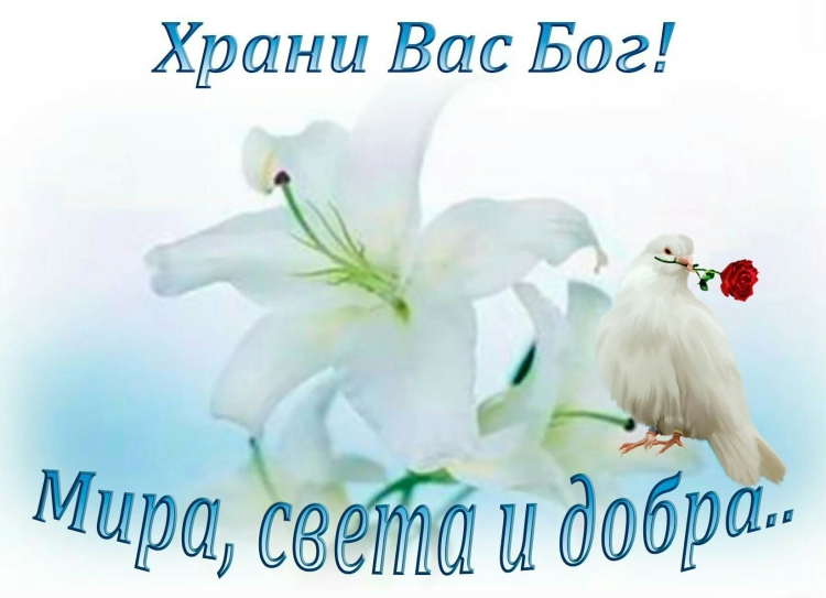 Хранит вас Бог