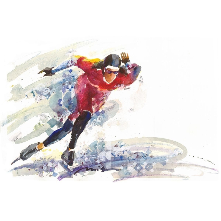 Конькобежный спорт арт