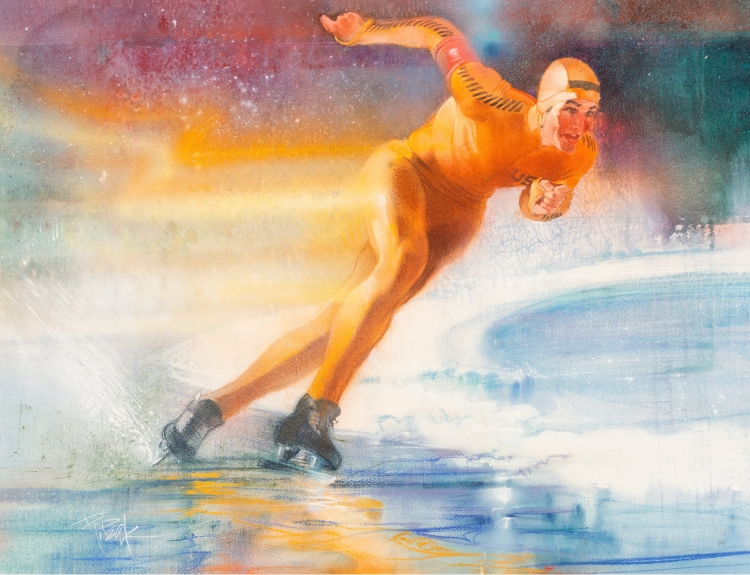 Фигурное катание живопись