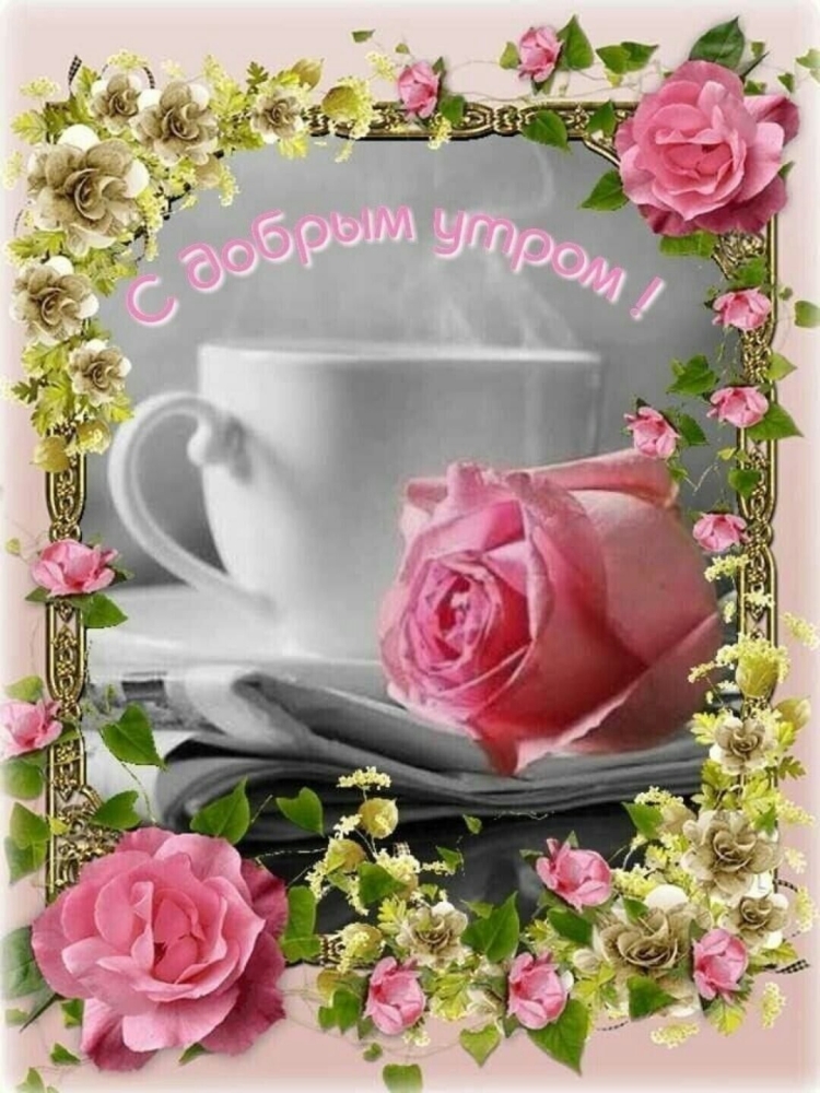 Открытки с добрым утром Верочка