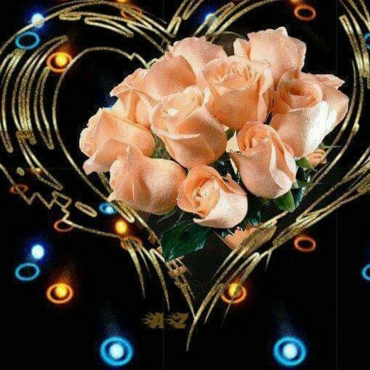 Мерцающие букеты добрый вечер