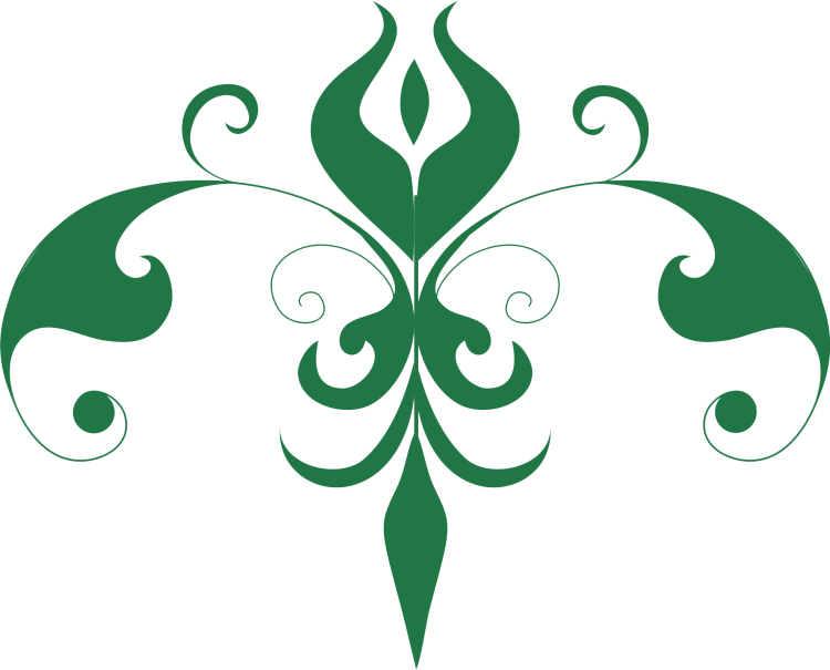 Татарский орнамент трехлистник өч яфрак